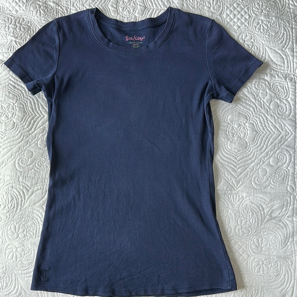 Women's Navy Blue Top